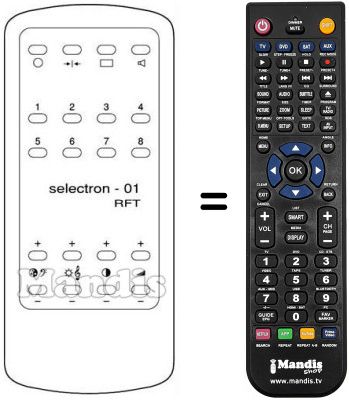 Replacement remote control 7251.03-46.00