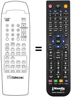 Replacement remote control 831501