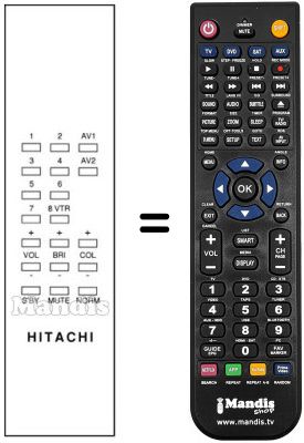 Replacement remote control A 514490