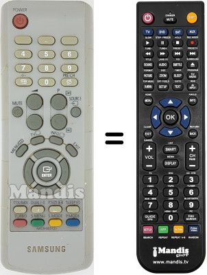 Replacement remote control Samsung CW 21K5