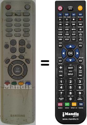 Replacement remote control Samsung LE 32M51B