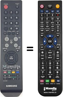 Replacement remote control Samsung WS 32Z318T