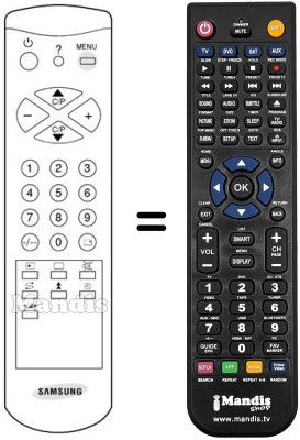 Replacement remote control 3F14-00038-092