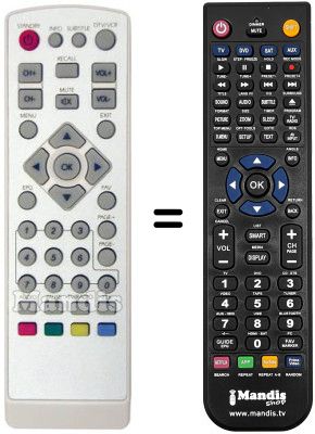 Replacement remote control Elap APRION 2