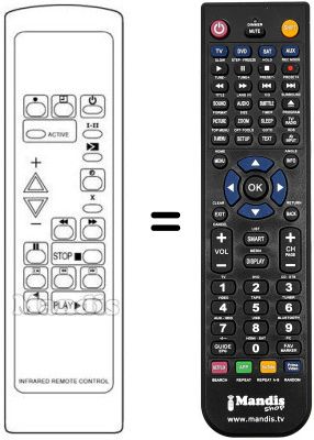 Replacement remote control AV 5611