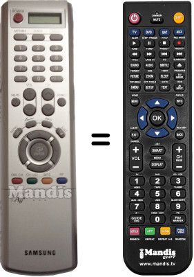 Replacement remote control Samsung WS 32M206V Replacement remote control Samsung WS 32M206V