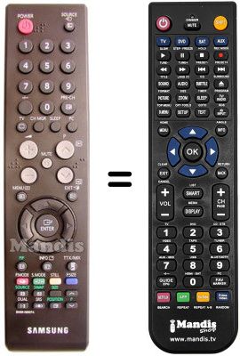 Replacement remote control BN59-00507B