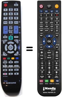 Replacement remote control Samsung PS 42B450