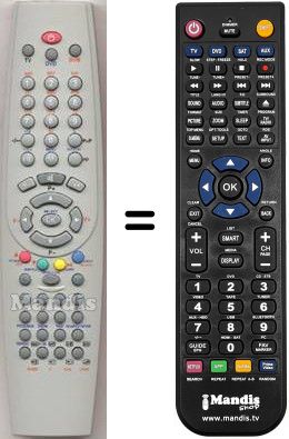 Replacement remote control RC 5011