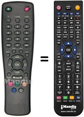 Replacement remote control Strong SRT 5106