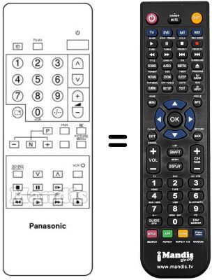 Replacement remote control EUR 50703