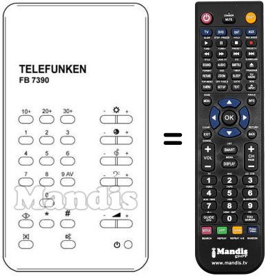 Replacement remote control FB 7390