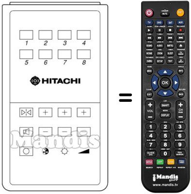 Replacement remote control FG8