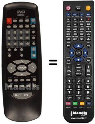 Replacement remote control JK00183645