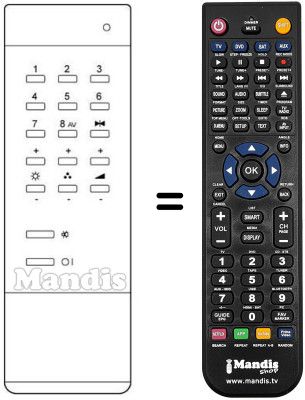 Replacement remote control KTN 3732