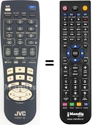 Replacement remote control LP 20337-013