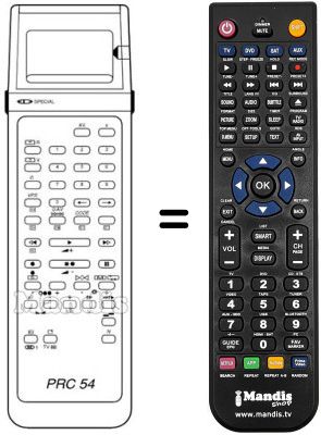 Replacement remote control Schaub Lorenz SL 300