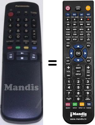 Replacement remote control EUR 51924