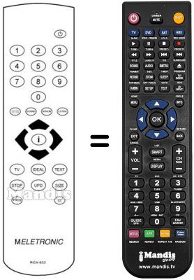 Replacement remote control 9177.810.010