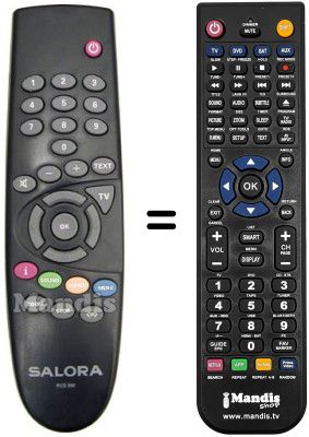 Replacement remote control RCS 300