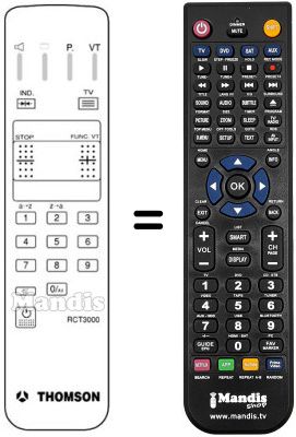 Replacement remote control Nogamatic 44 ML 15 HR