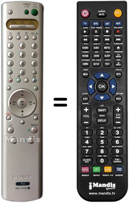 Replacement remote control Sony KE-P42 M1