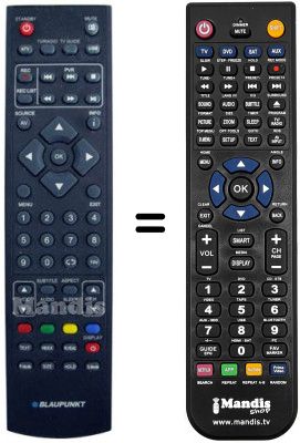 Replacement remote control RM 18G28