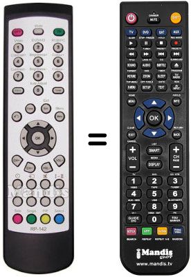 Replacement remote control Nec PX-TUAN-01 Replacement remote control Nec PX-TUAN-01