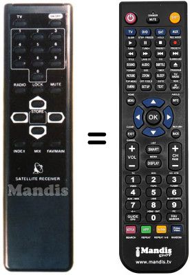 Replacement remote control SR 60