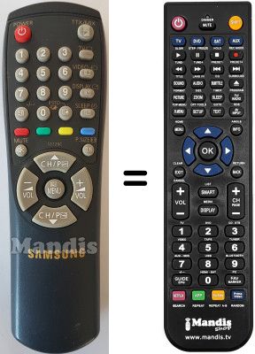 Replacement remote control AA59-10129C