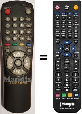 Replacement remote control AA64-50236A