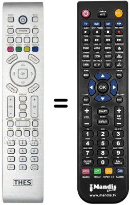 Replacement remote control THES TL 4239 BTP