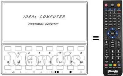 Replacement remote control UFB 9 / 16
