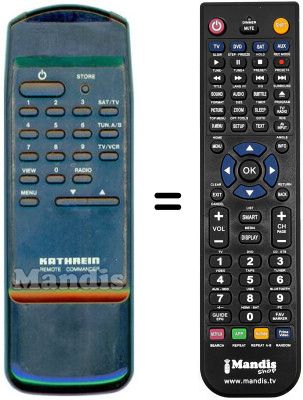 Replacement remote control UFD 93