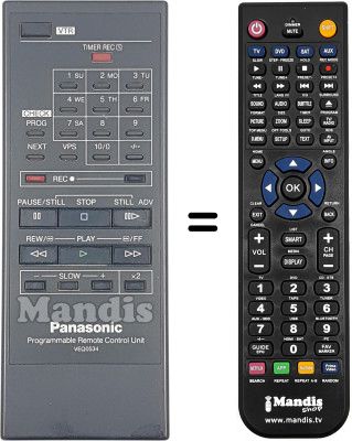 Replacement remote control VEQ 0534