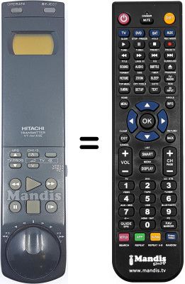 Replacement remote control VT-RM 153 E