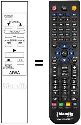Replacement remote control WIRELESS REMOCON