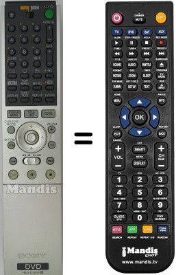 Replacement remote control Sony RDR-GX3