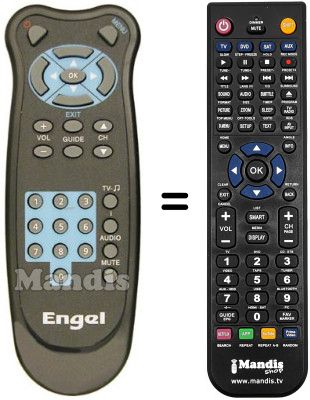 Replacement remote control Boston 2001 FTA