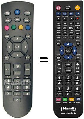 Replacement remote control Metronic 441634