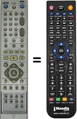Replacement remote control LG RH-4940 V