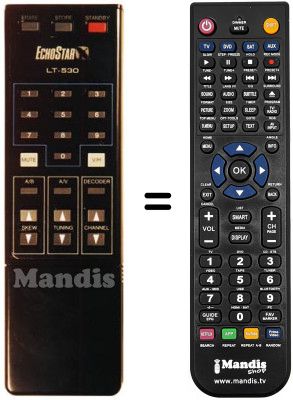 Replacement remote control Legend LT 530