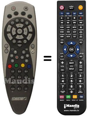 Replacement remote control Legend D-2400 IP
