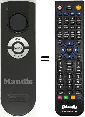 Replacement remote control iRobot IRO001