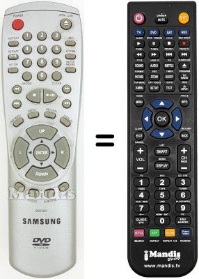 Replacement remote control Samsung WS28W6VNG8X/XEF