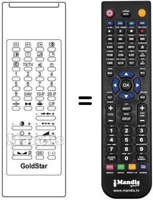 Replacement remote control LG CBT2162M