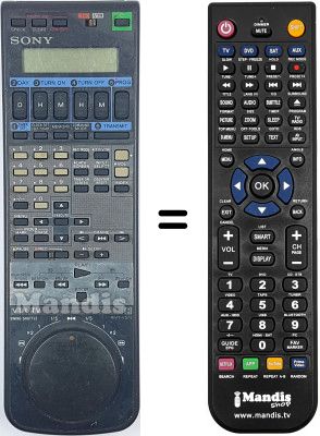 Replacement remote control Loewe RMT-V373