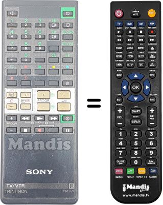 Replacement remote control Sony 1-465-783-11
