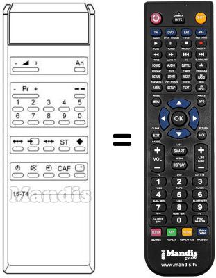 Replacement remote control Cge REMCON046