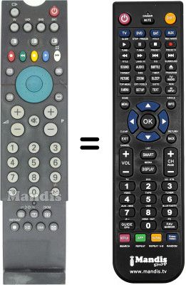 Replacement remote control RC2001 / 01B